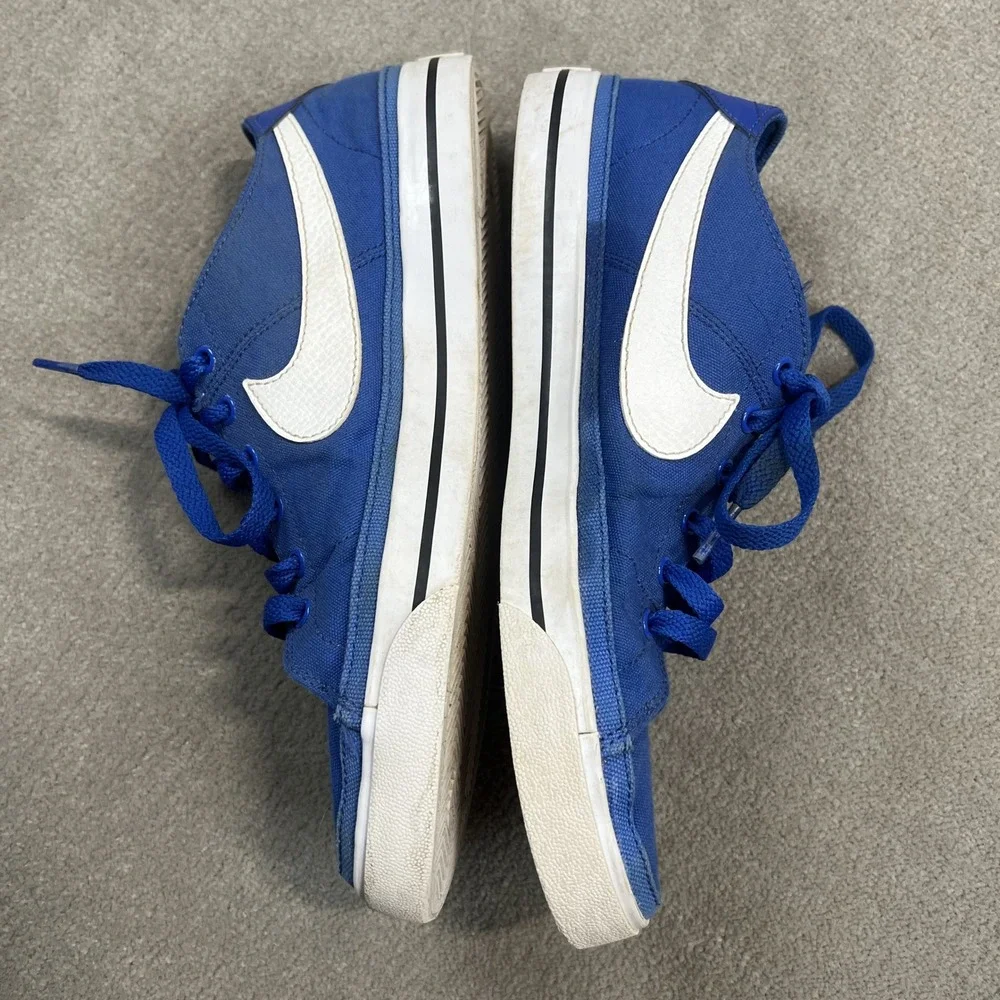 Nike Court Legacy Canvas Mens Blue White Low Top Sneakers CW6539-401 Size 8.5